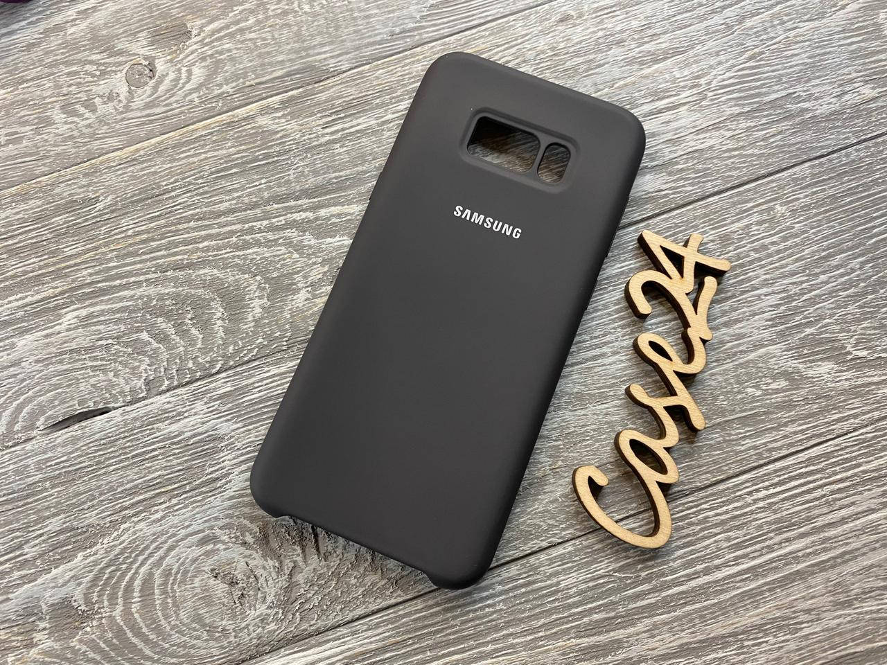 

Чехол Soft touch для Samsung Galaxy S8 Plus (8 цветов) черный