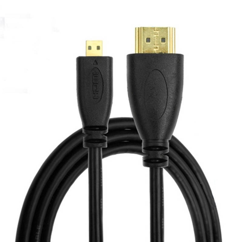 

Кабель HDMI-micro HDMI 1,5 m, Черный