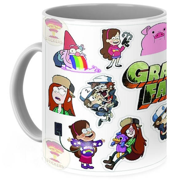 

Кружка Гравити Фолз Gravity Falls мультифандом GF.02.40.006, Синий