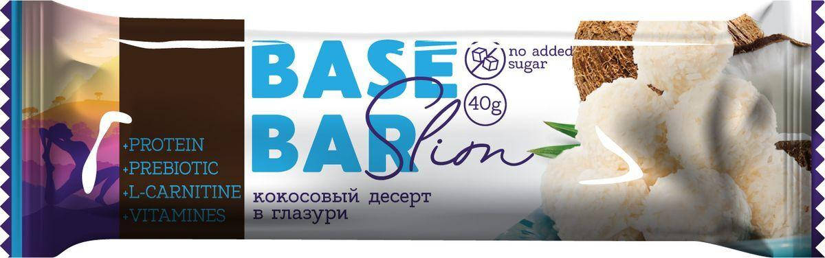 

Протеиновый батончик в глазури BaseBar Slim Кокос (40 грамм)