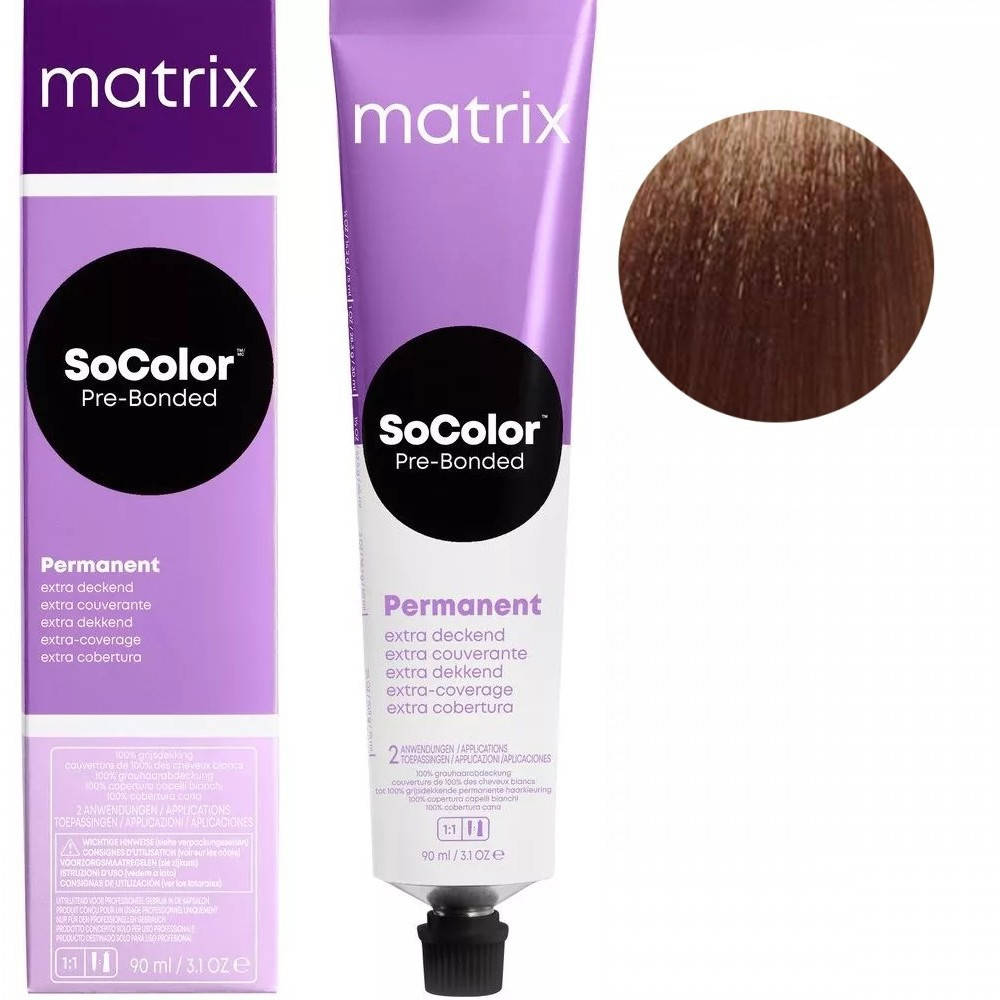 

Краска для волос Socolor.beauty Extra Coverage 510N Matrix 100% покрытие седины 90 мл.