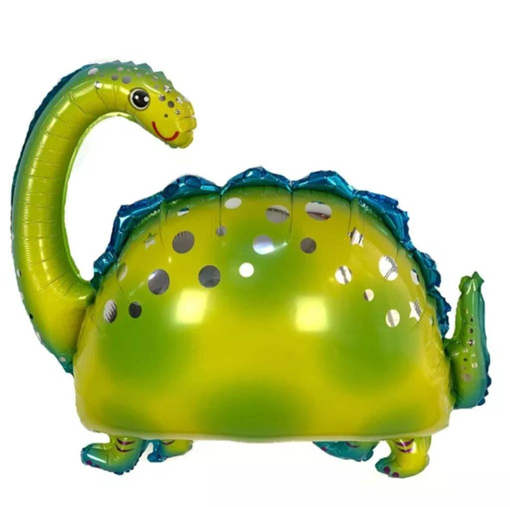 

Фольгированный шар ТРАВОЯДНЫЙ ДИНОЗАВР 75х80см (32"), Зелёный