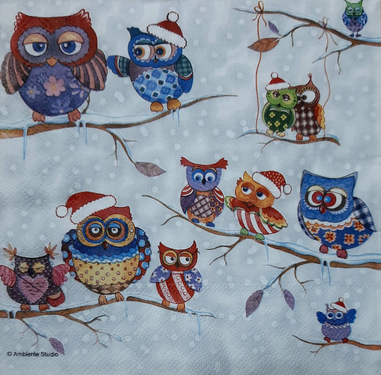 

Салфетка для декупажа 25х25см, НГП-98