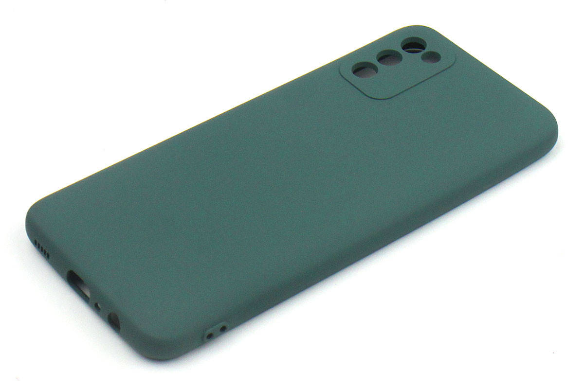 

Чехол Soft Silicone Case для Samsung Galaxy A02s A025 Green, Зелёный