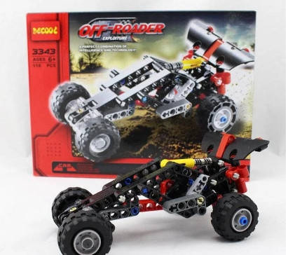

Конструктор Decool 3343 Внедорожник Off - Road - 118 дет.