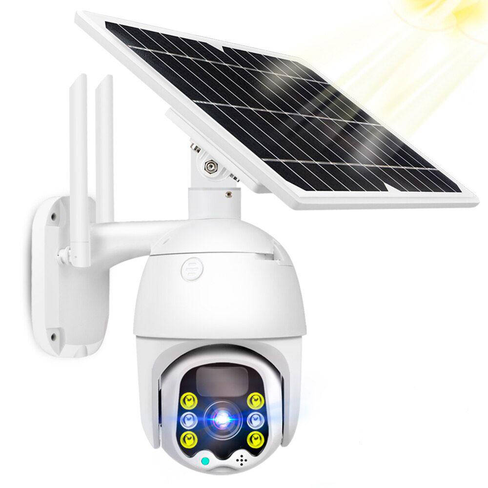 

Уличная Камера видеонаблюдения CAMERA Q5 2mp WI-FI на солнечной батарее / Поворотная Видеокамера