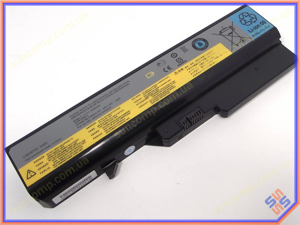 

Батарея L10C6Y02 для Lenovo IdeaPad G560, G570, G575, G770, Z560, Z565, Z570, B570, B470, V570, G460, Z465