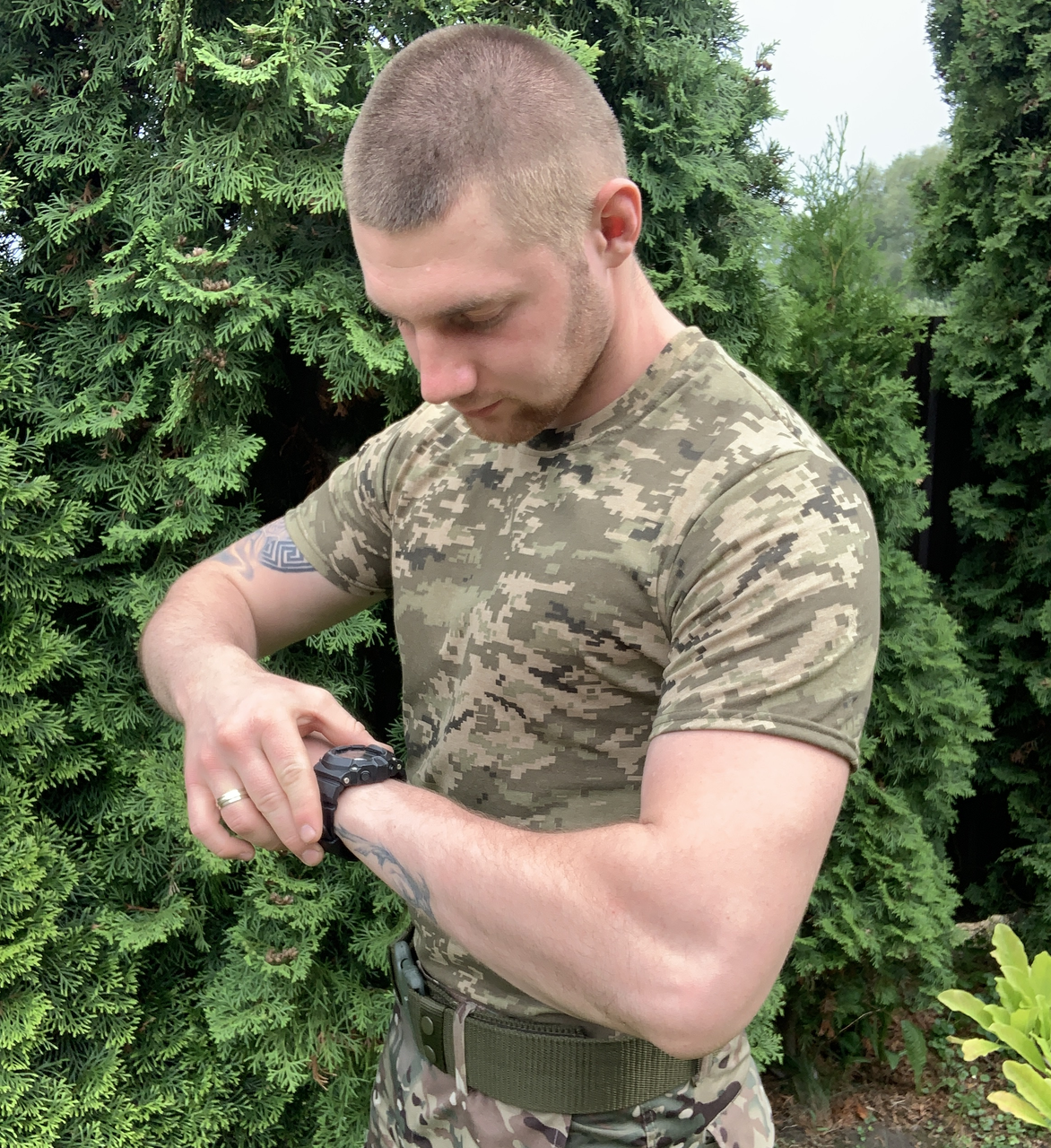 

Футболка пиксельная, летние военные футболки для армии 100% хлопок, Песочный