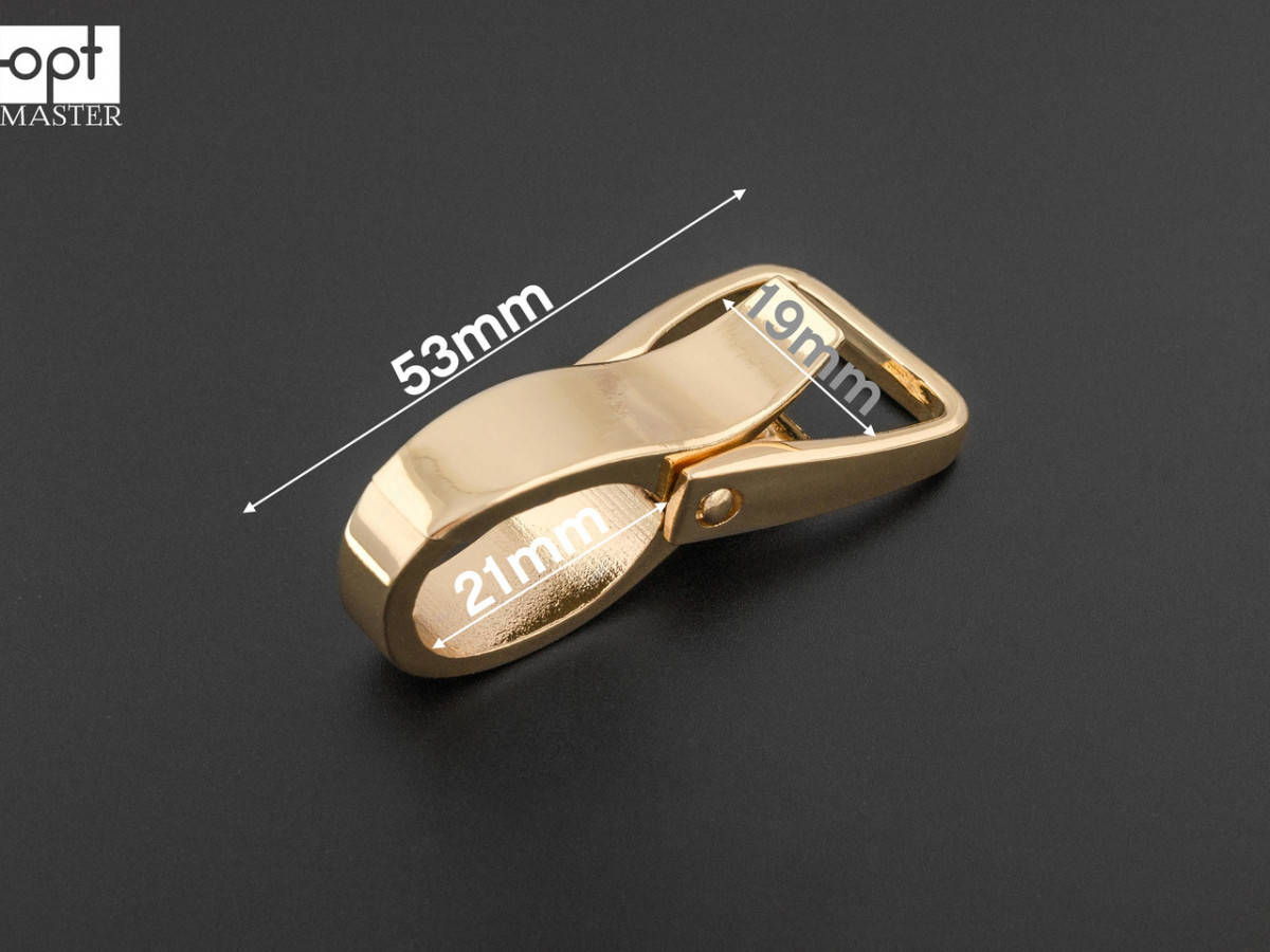 

Карабин 19мм арт. 65-142, золото