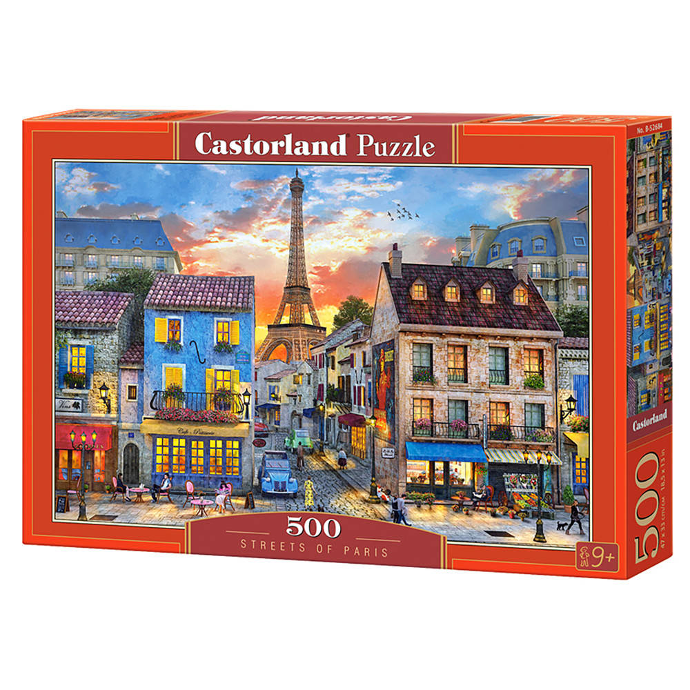 

Пазл "Улицы Парижа", 500 элементов Castorland (5904438052684)