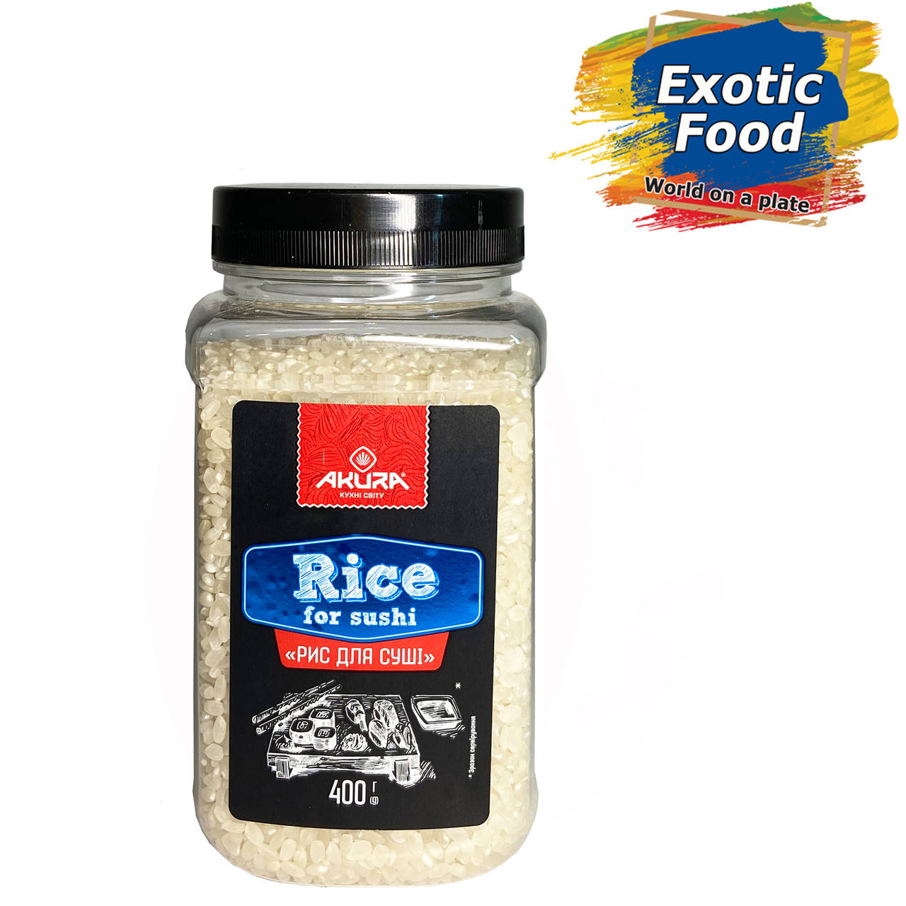 

Рис ТМ "AKURA" 400 г