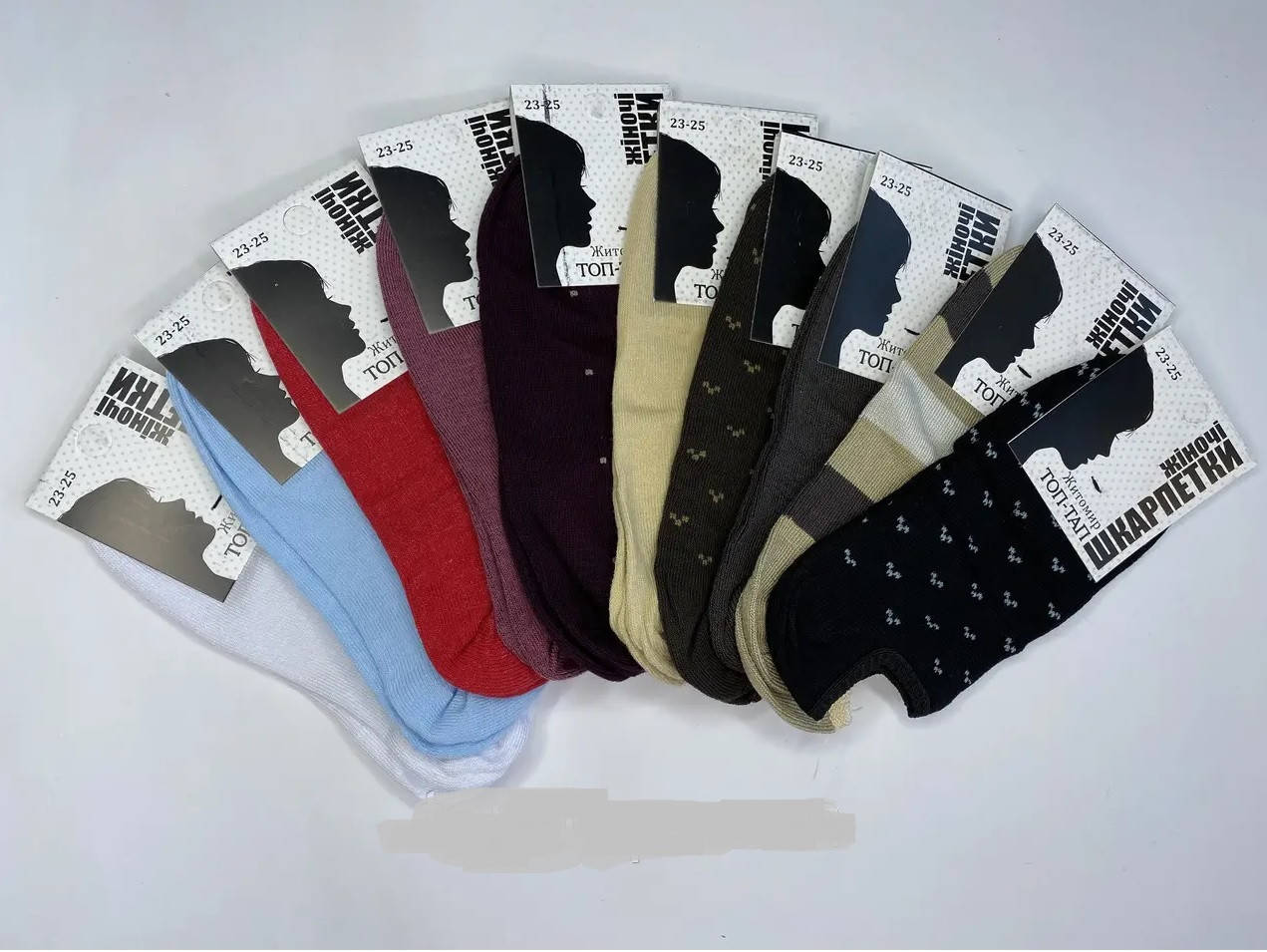

Носки женские короткие "Топ Тап" 37-41р