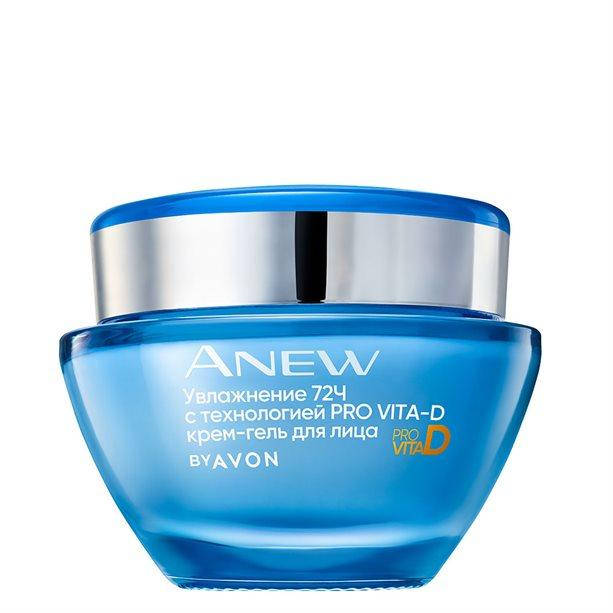 

Крем-гель для лица "Увлажнение 72 ч.", 50 мл Anew Avon Новинка