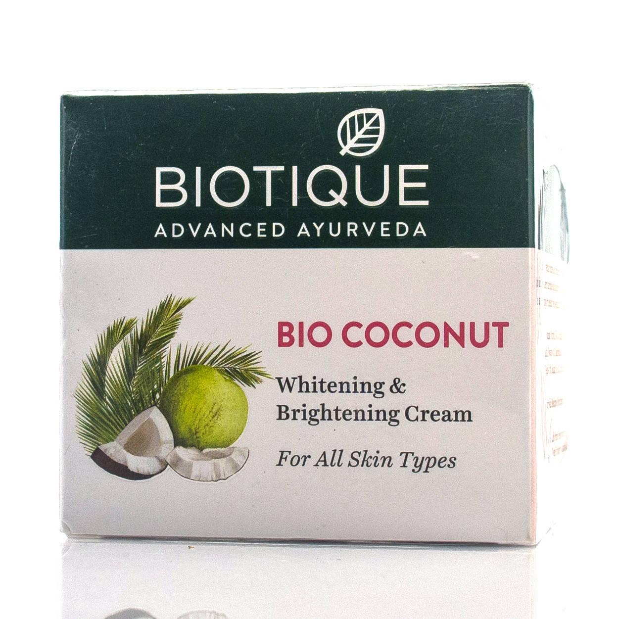 

Био Кокос, Биотик, Bio Coconut / Отбеливающий и питательный крем / 50 g