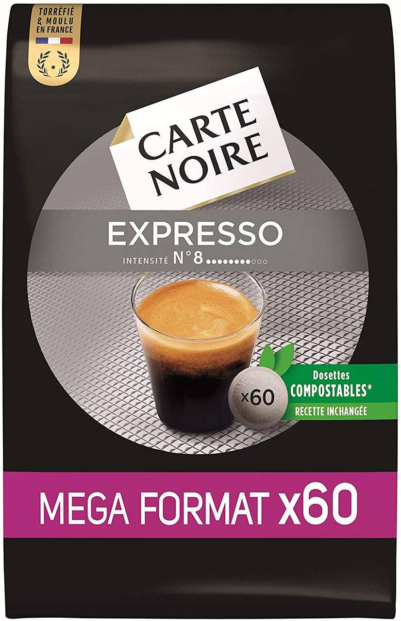

Кофе "Senseo Сarte Noire Espresso" в монодозах 60 шт. Франция