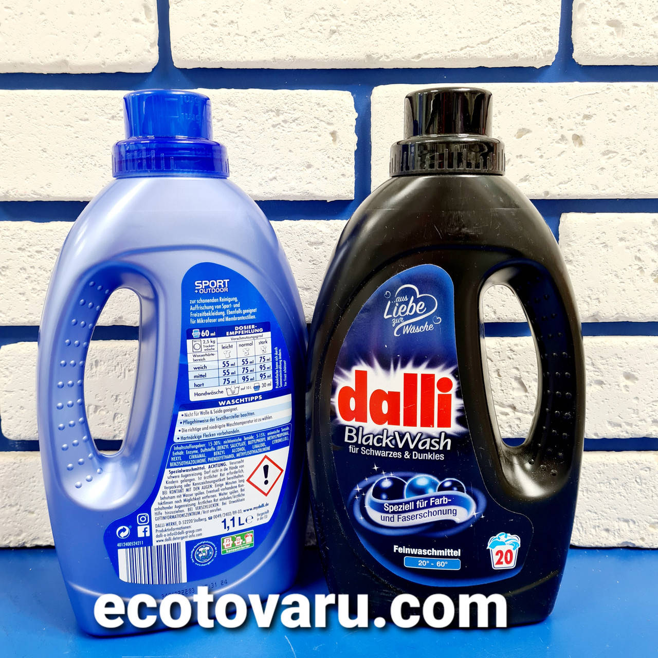 

Гель для стирки Dalli Black для черных и темных тканей 1.1 л