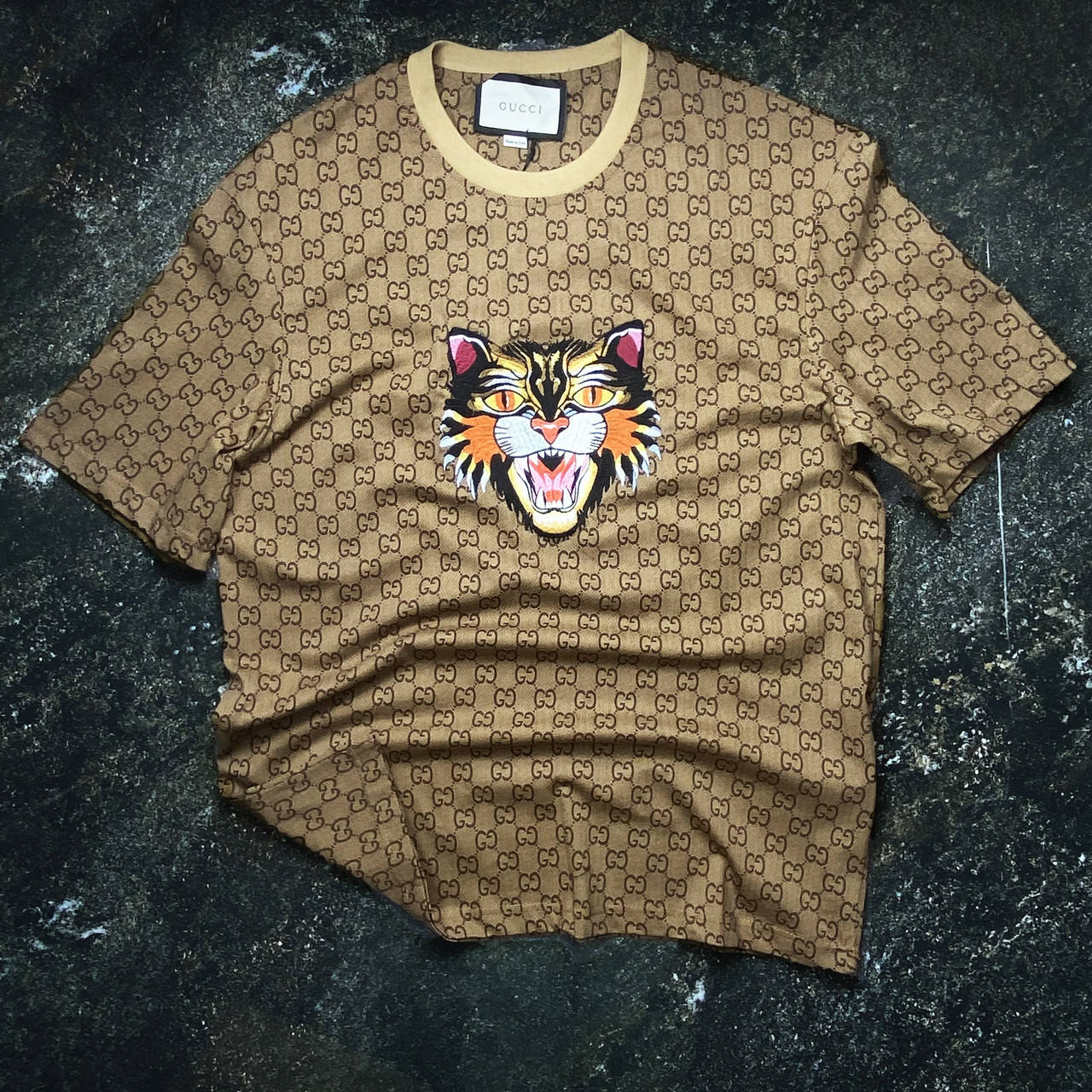 

Брендовая футболка Gucci L, Белый