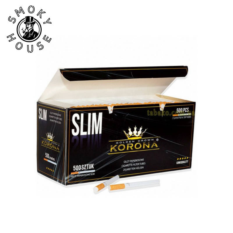 

Гильзы для сигарет "Korona Slim! " - 500 шт.