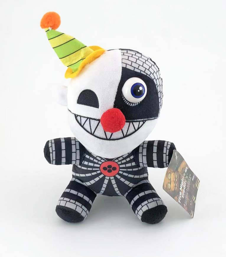 

Мягкая плюшевая игрушка 5 пять ночей с Фредди - Эннард Клоун 20 см Аниматроники. Фнаф Фреди