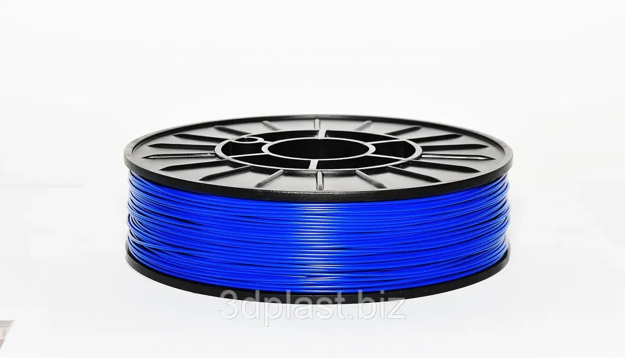 

PLA (ПЛА) пластик 3Dplast филамент для 3D принтера 1.75 мм 0.85, синий