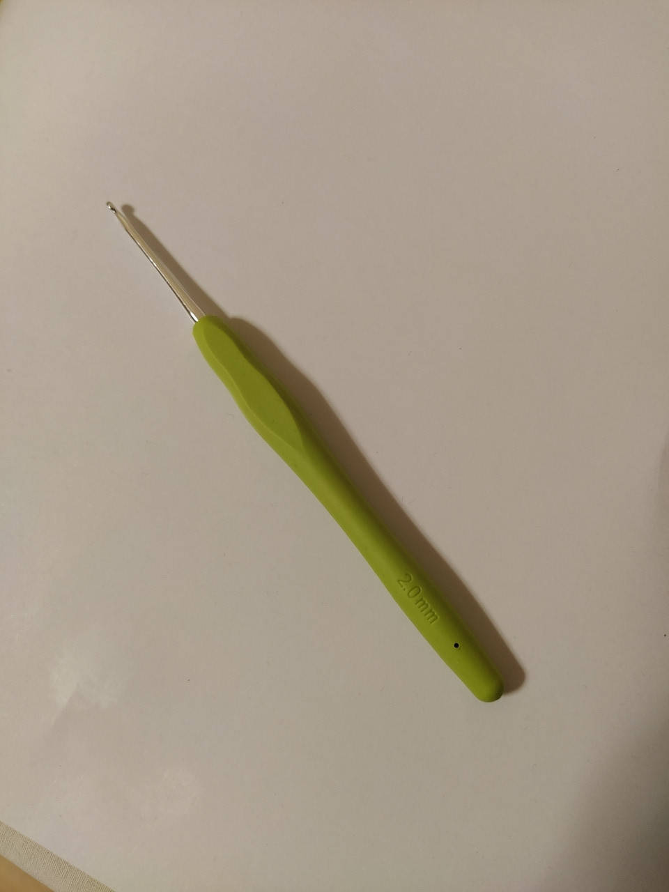 

Крючок для вязания с силиконовой ручкой 2 мм