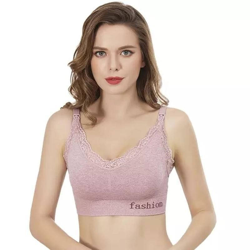 

Бюстгальтер-топ для кормления Розовый