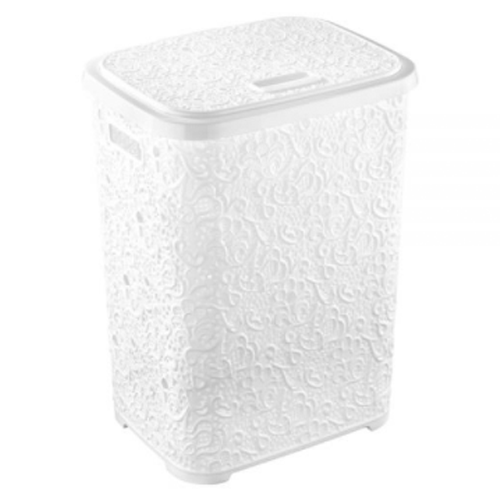 

Корзина для белья Ажурная 67 литров Elif Белая, Коричневый