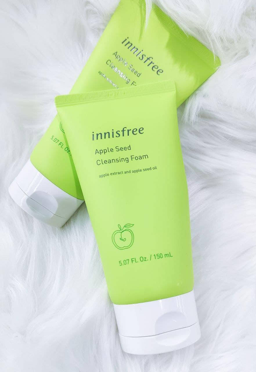 

Глубокоочищающая пенка с экстрактом яблока и витамином С Innisfree Apple Seed Deep Cleansing Foam 150 мл