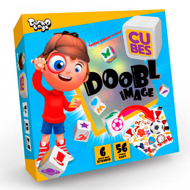

Игра настольная "Doobl Image Cubes" DBI-04-01
