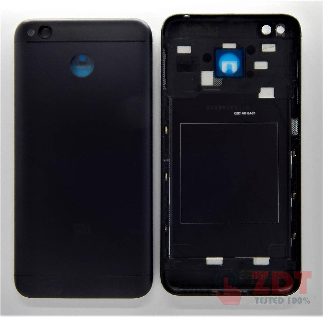 

Задняя крышка для Xiaomi Redmi 4X Black (8000163B), Черный