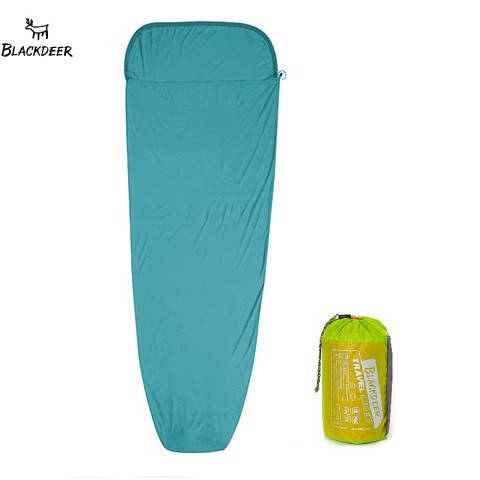 

Вкладыш greenhermit Blackdeer Travel Liner в спальный мешок. Бирюзовый.