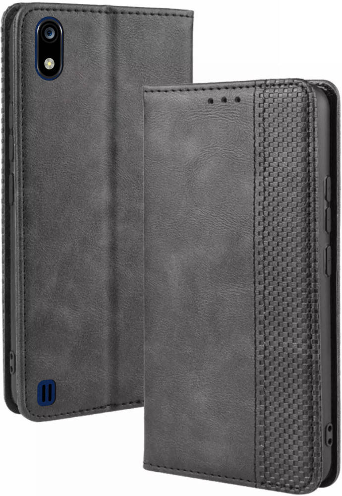 

Чехол книжка RetroLine ZTE Blade A7 2019 (ЗТЕ Блейд А7), Черный