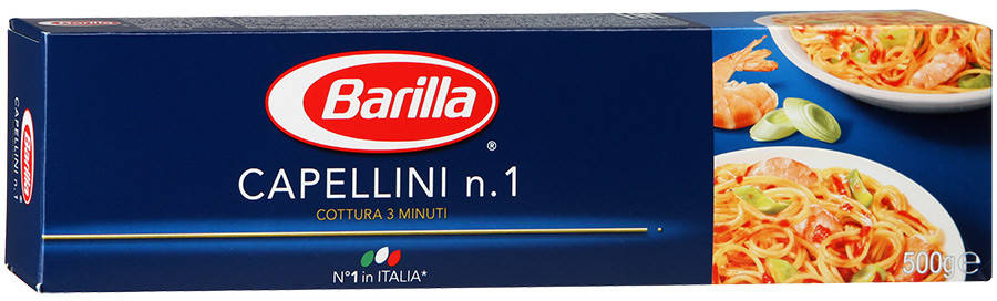 

Макаронные изделия Barilla Capellini №1 500г. Италия