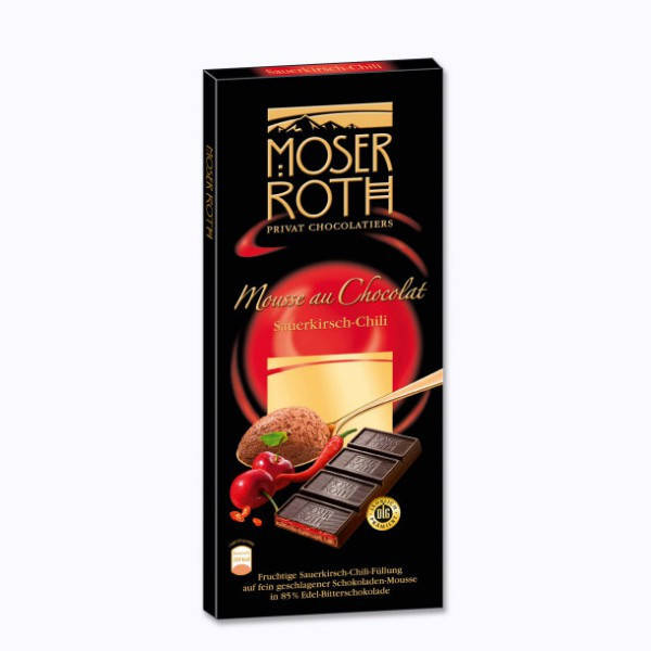 

Шоколадка Moser Roth Cherry Chili 150 g