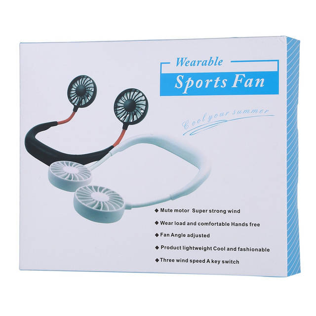 

Мини Вентилятор Neck Fan Mint