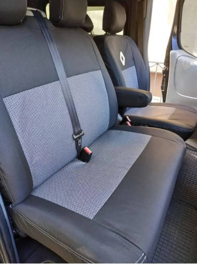 

Чехлы на сидения для Renault Trafic 1+2 2001 - 2014