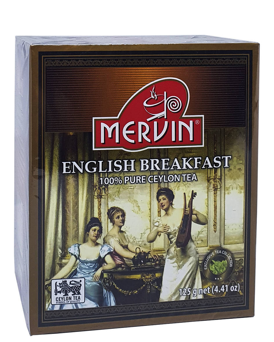 

Чай чорний Mervin English Breakfast 100 г (54753)