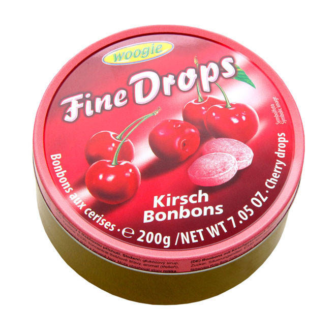 

Леденцы (конфеты) Woogie Fine Drops (мелкие капли) вкус вишни Австрия 200г