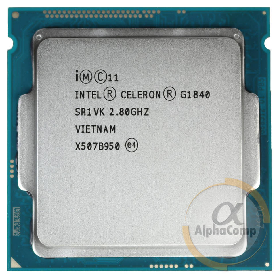 

Процессор Intel Celeron G1840 (2×2.80GHz • 2Mb • 1150) БУ
