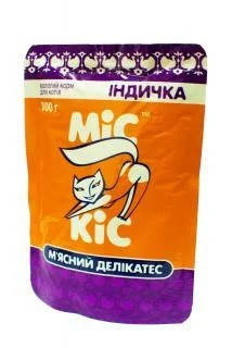 

Мис Кис влажный корм для кошек 100 г (желе с индейкой)
