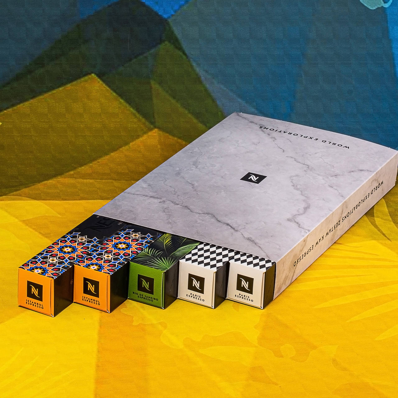

Nespresso МИРОВЫЕ ИССЛЕДОВАНИЯ - КОФЕЙНЫЙ НАБОР 50 ЭСПРЕССО