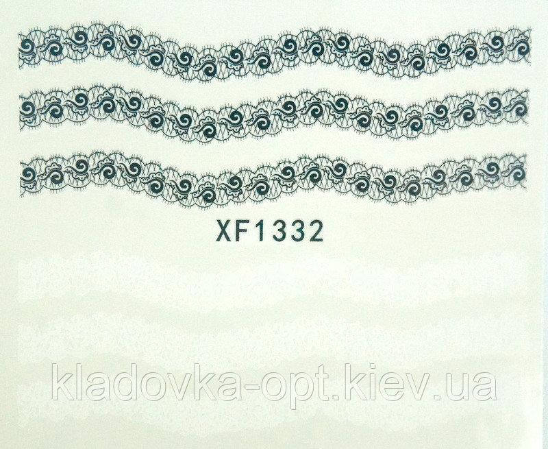 

Наклейки на водной основе XF1332, Черный