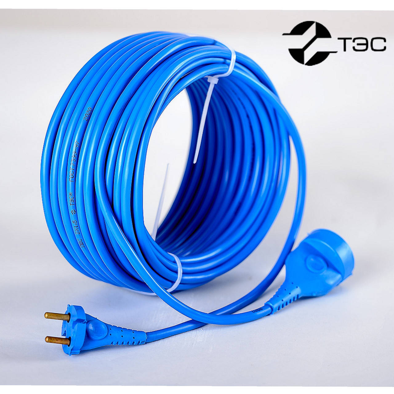 

Удлинитель 20м 2*1.5мм² 16А 4000Вт. Украина. ТЭС