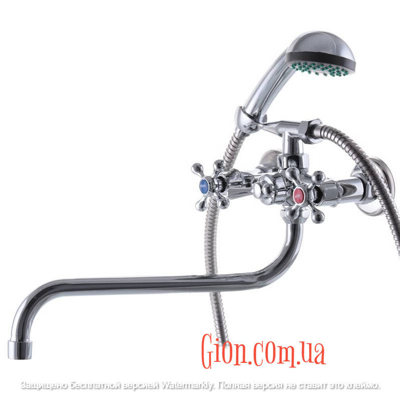 

Смеситель для ванны с душем MASTER 143 (1/2") керамика