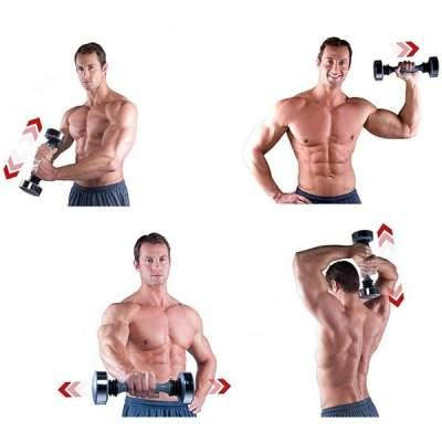 

Гантель для фитнеса, виброгантель ShakeWeight 5LB (1,55кг),