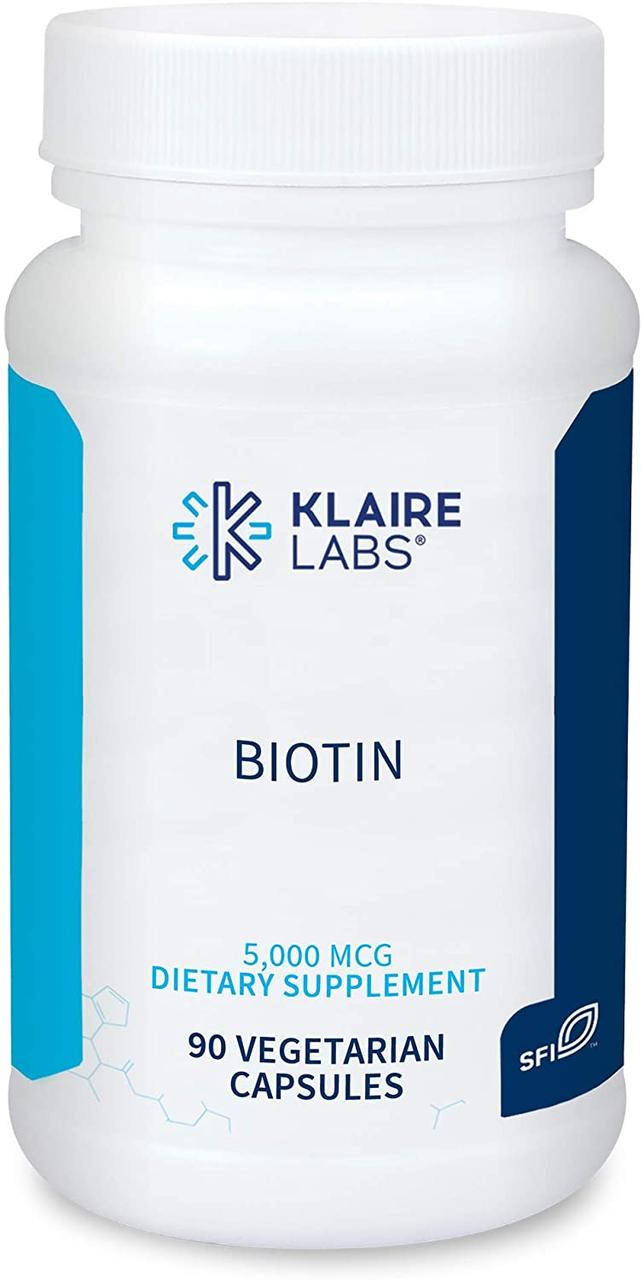

Klaire Biotin / Биотин Витамин Б7 5000мг 90 капс