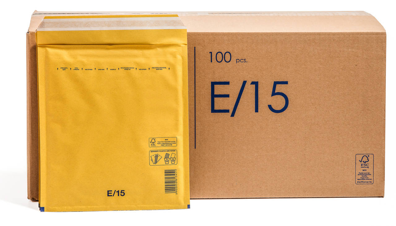 

Конверт Бандерольный №15 220х265 Польша (100 шт), Золотистый