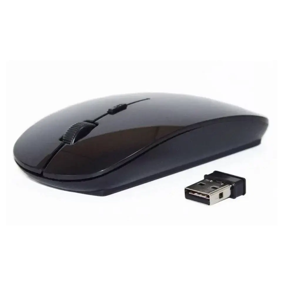 

Беспроводная мышь в стиле Aple wireless 2.4GHz Мышка MOUSE APLE, Черный