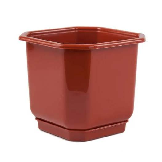 

Вазон с подставкой "Дама" терракот 28*24,5 см 11 л