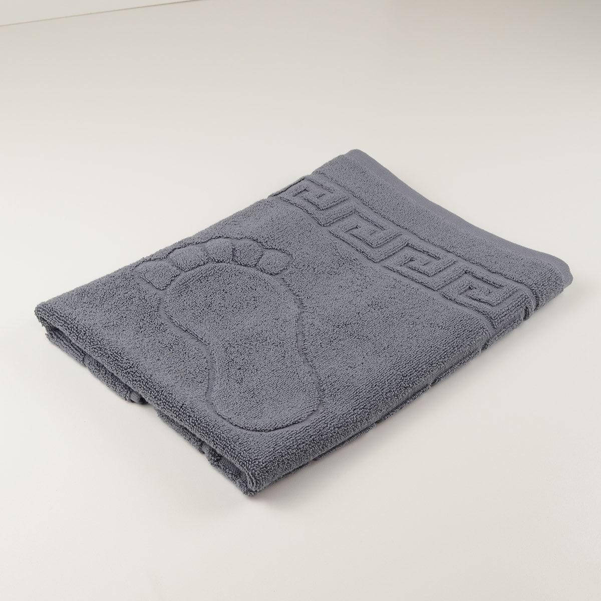 

Махровое полотенце для ног GM Textile 50х70см 700г/м2 (Серый)